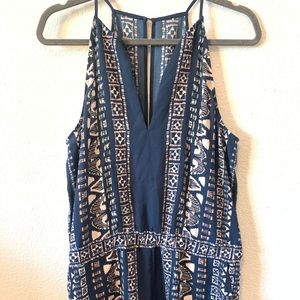 Sleeveless romper